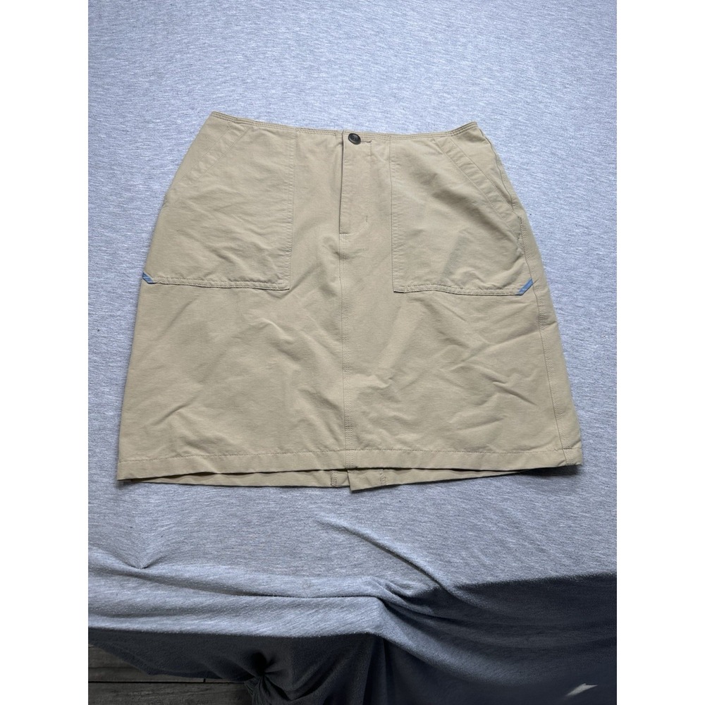 Horny Toad Women's‎ Khaki Front Pocket Skirt 8